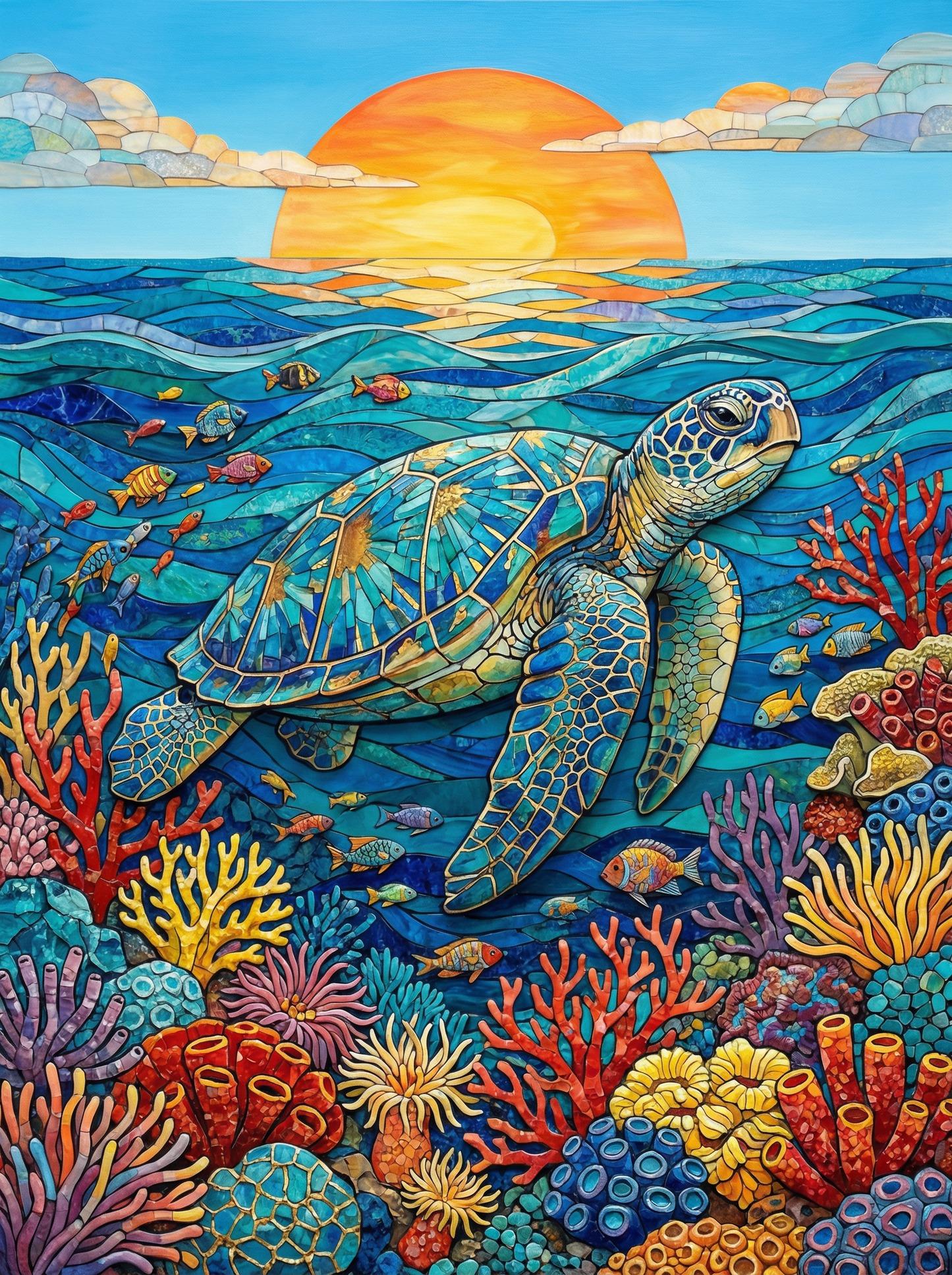 Coral Kingdom Voyager (Diamond Painting) Diamond Painting kit