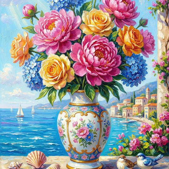 Mediterranean Rose Escape (120 Colors)