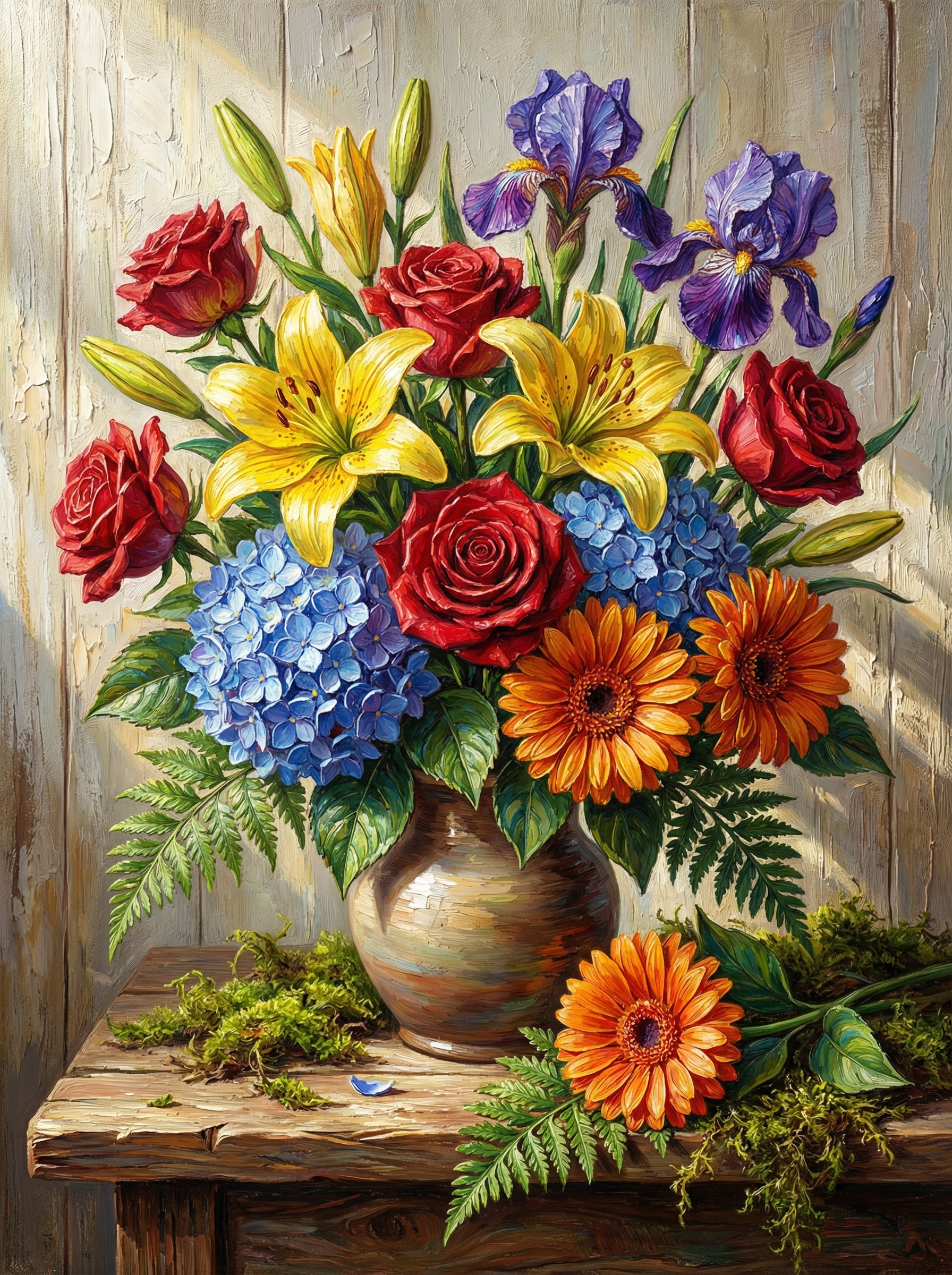 Sunlit Garden Bouquet (Diamond Painting) Diamond Painting kit