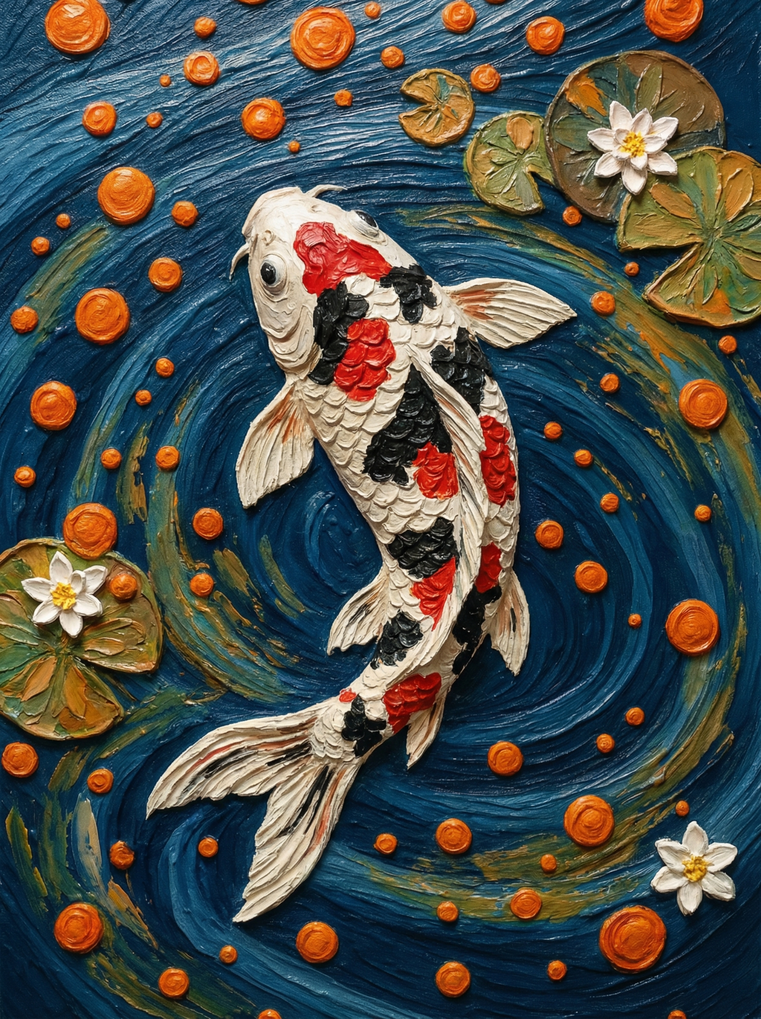 Celestial Koi Drift (Diamond Painting) Diamond Painting kit