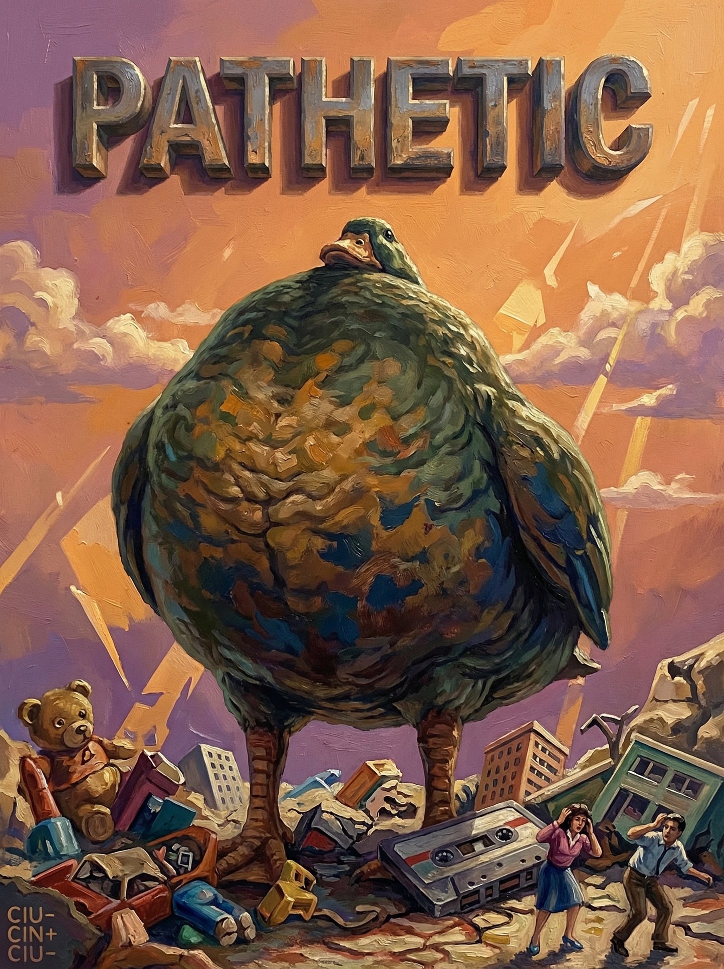 Path of the Giant Duck (Diamond Painting) Diamond Painting kit