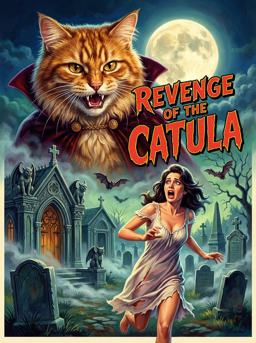 Revenge of Catula (100 Color Diamond Painting)