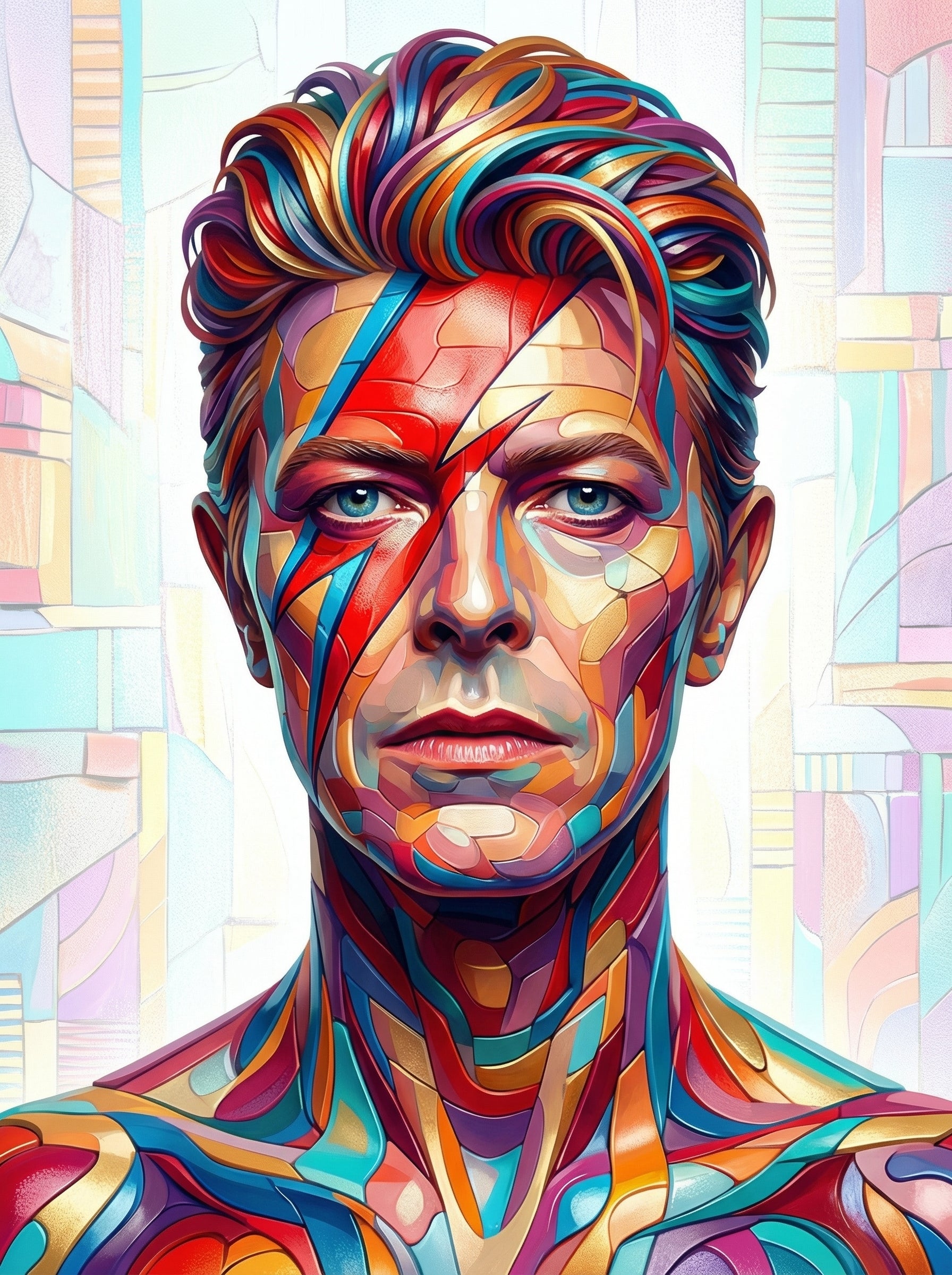 Starman Pop Mosaic (Diamond Painting) Diamond Painting kit