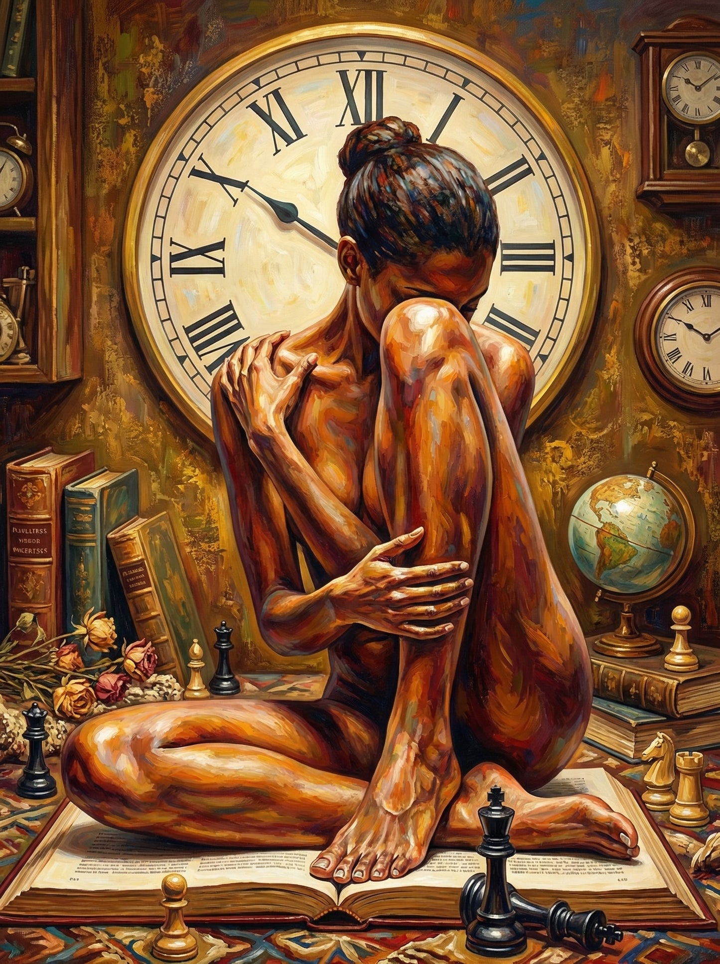 Time’s Quiet Prisoner (Diamond Painting) Diamond Painting kit