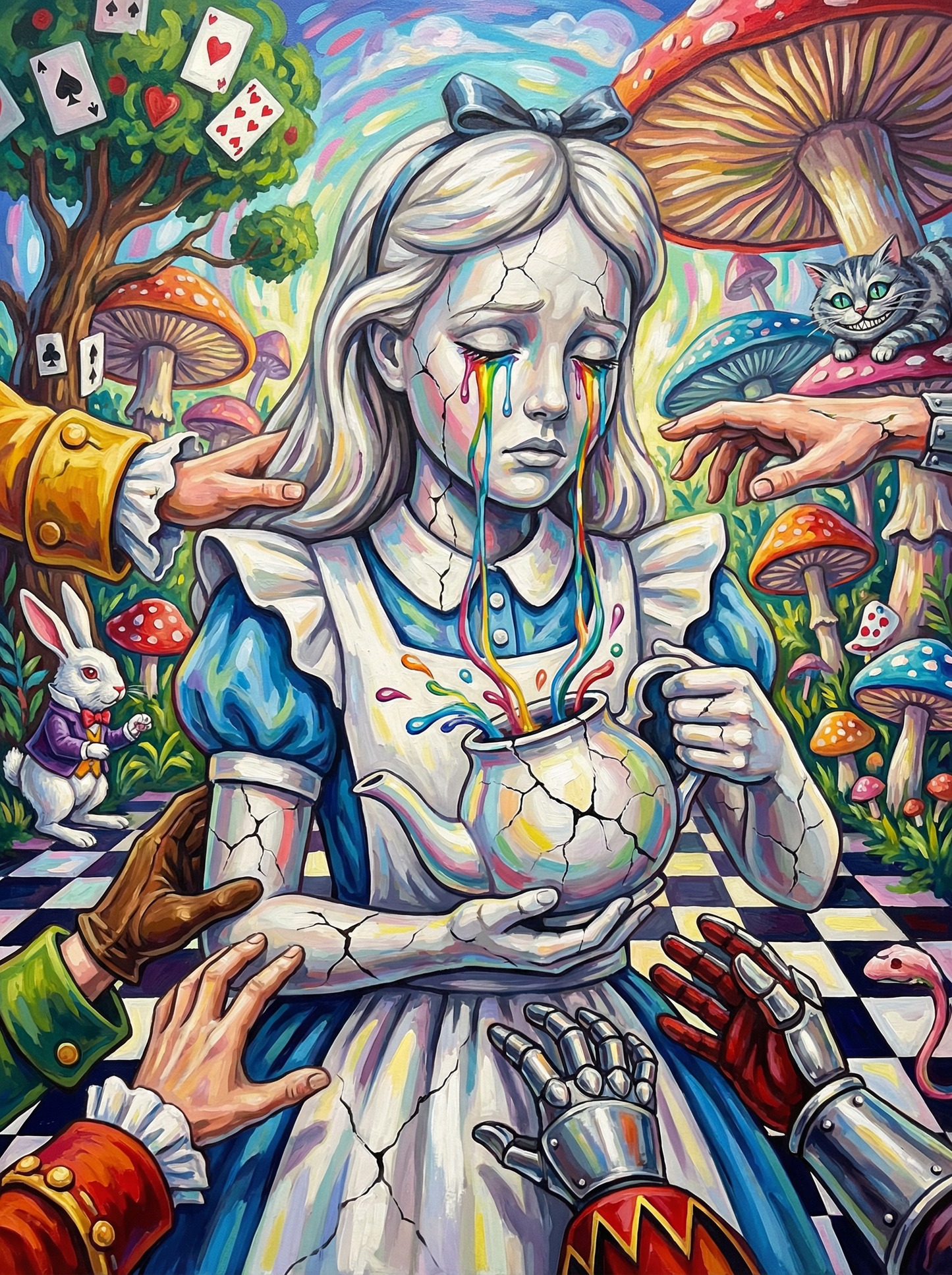 Broken Wonderland Tears (Diamond Painting)
