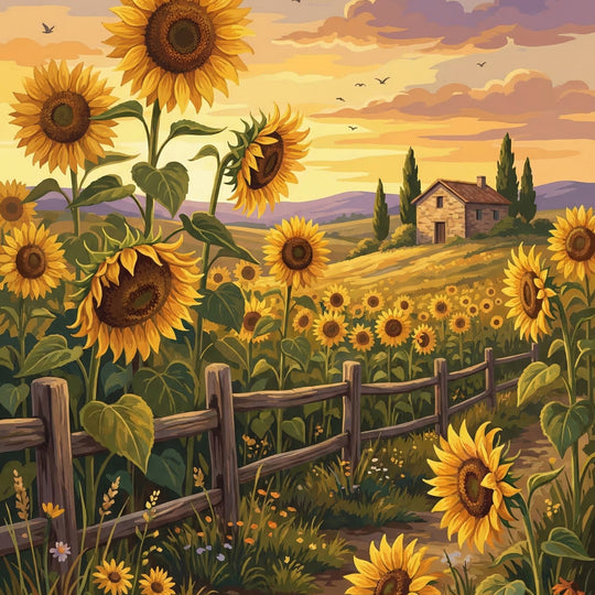 Sunflower Country Path