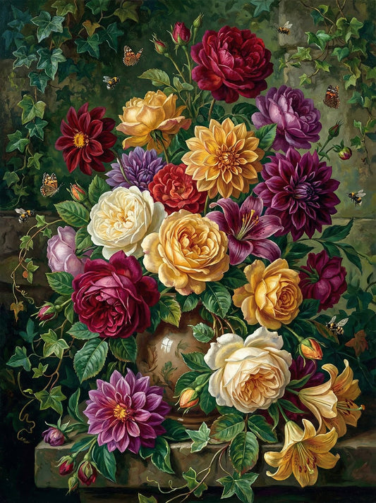 Royal Garden Bouquet (Diamond Painting) Diamond Painting kit