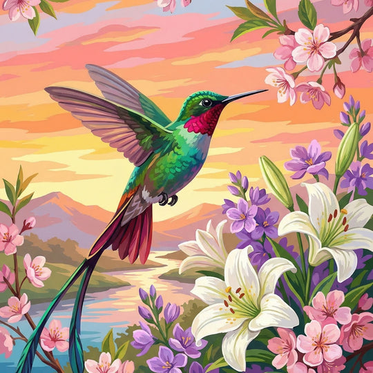 Blossom Sky Hummingbird