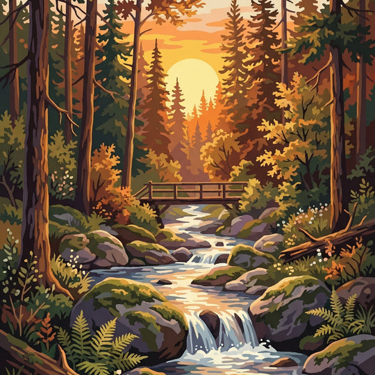 Golden Forest Cascade