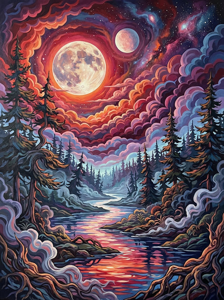 Celestial River Dream (Diamond Painting) Diamond Painting kit