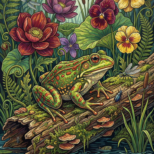 Pond Garden Frog