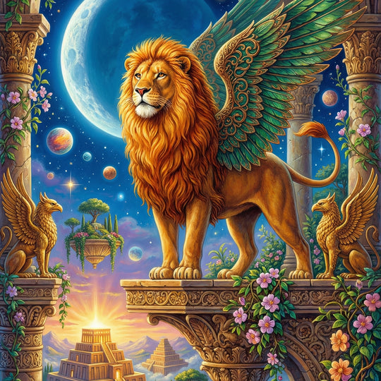Celestial Winged Lion