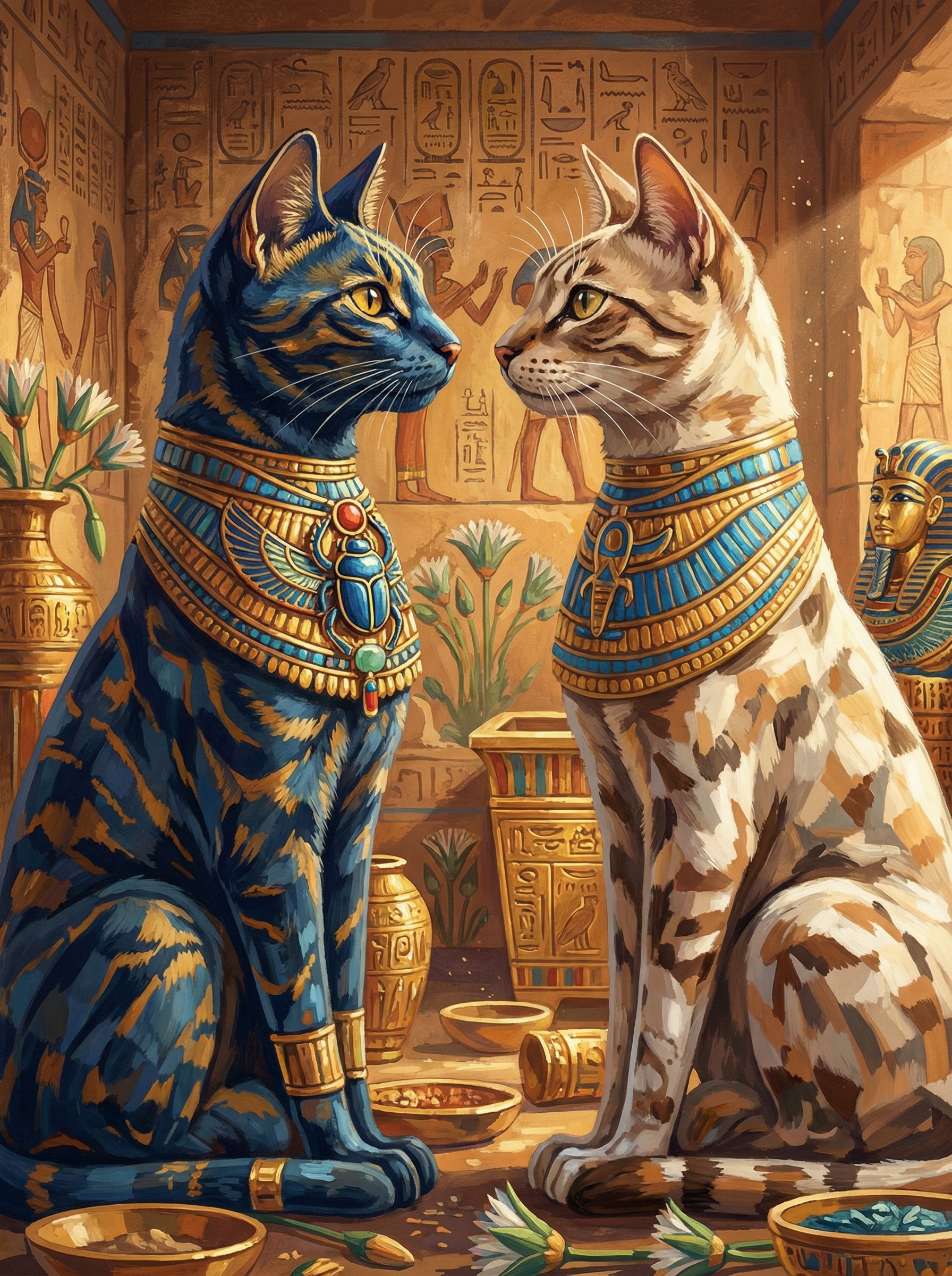 Sacred Companions (Diamond Painting)