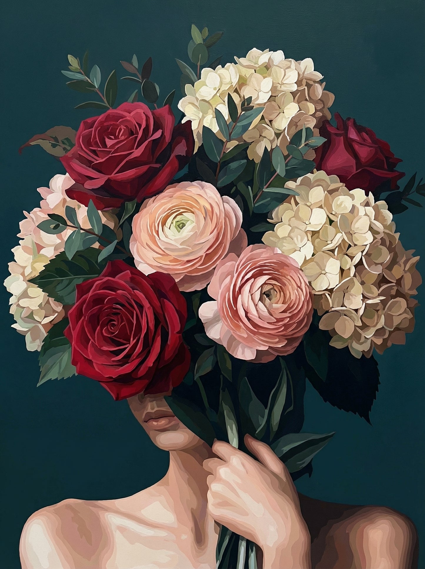 Blush Bouquet Whisper (Diamond Painting) Diamond Painting kit