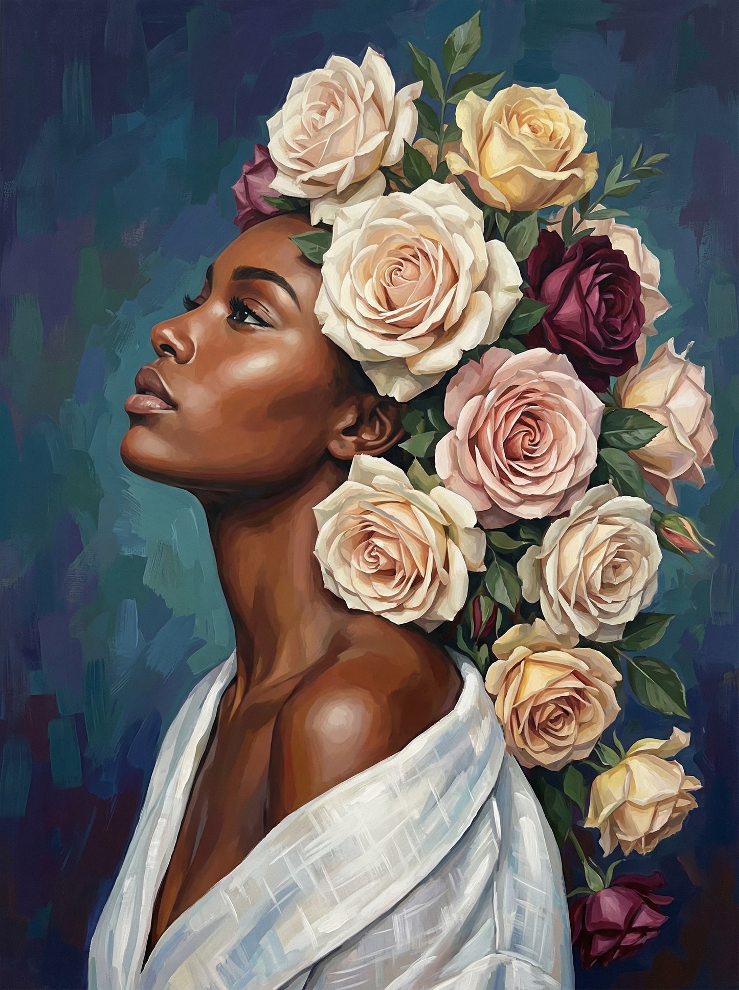 Roselight Serenity (100 Color Diamond Painting)