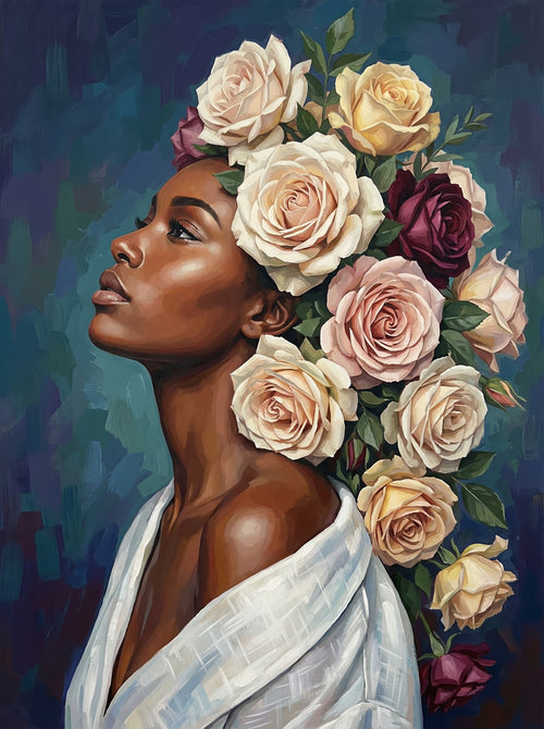 Roselight Serenity (100 Color Diamond Painting)