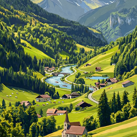 Valley Village Serene Journey