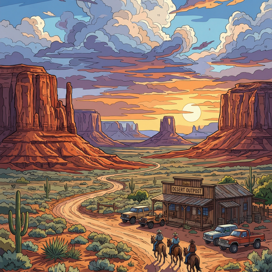 Desert Outpost Sunset Trail