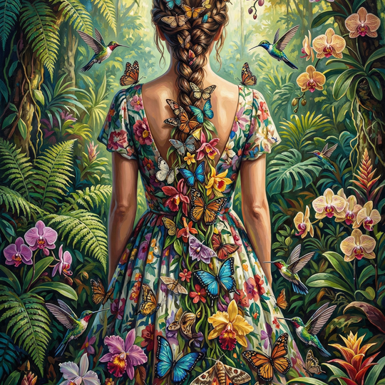 Butterfly Garden Braid