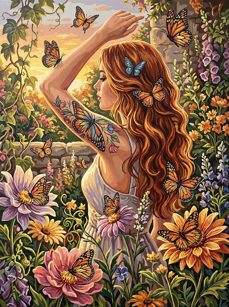Butterfly Garden Dream (Diamond Painting) Diamond Painting kit