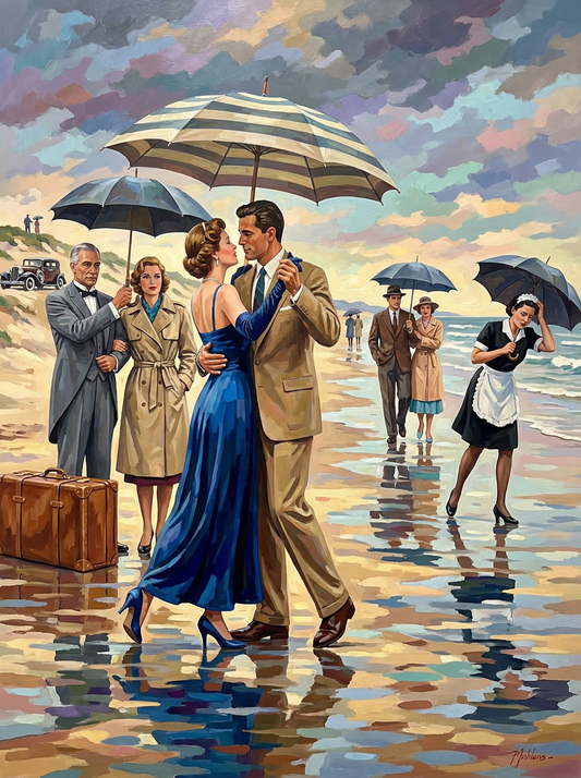 Rainy Day Romance (Diamond Painting)