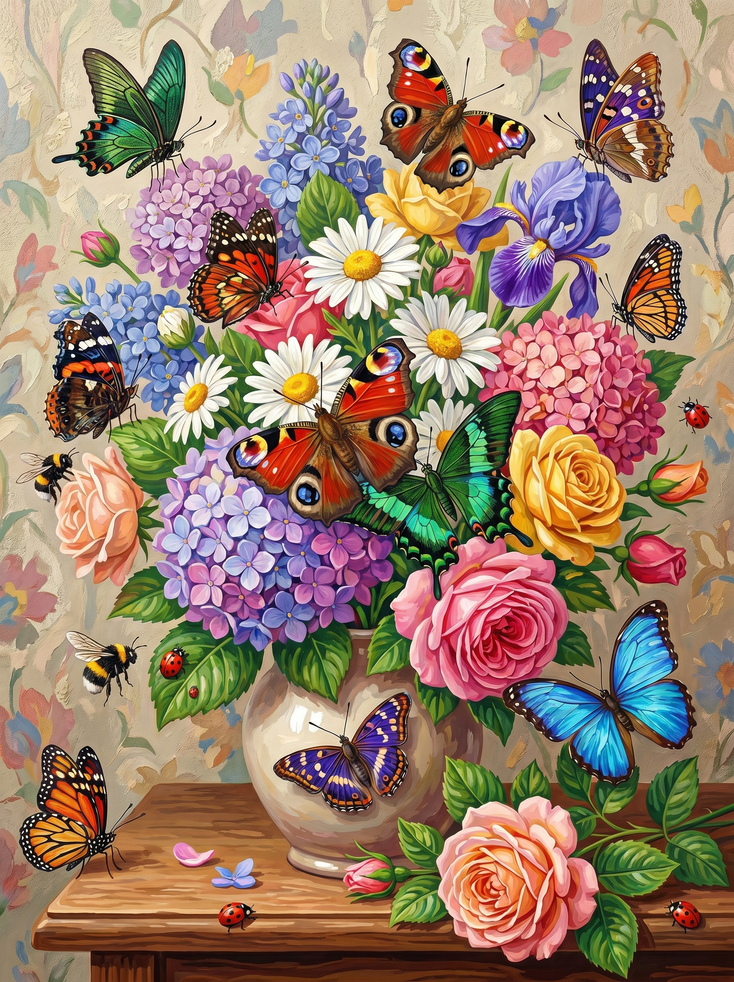 Butterfly Garden Bloom (Diamond Painting) Diamond Painting kit