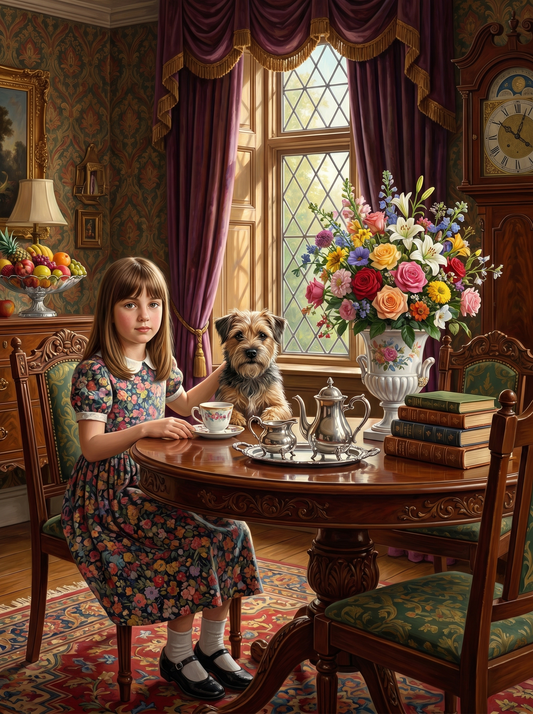 Afternoon Tea Companion (Diamond Painting)