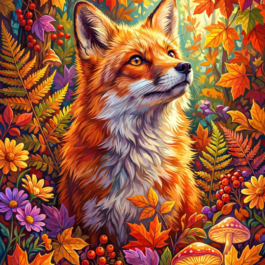 Autumn Forest Fox