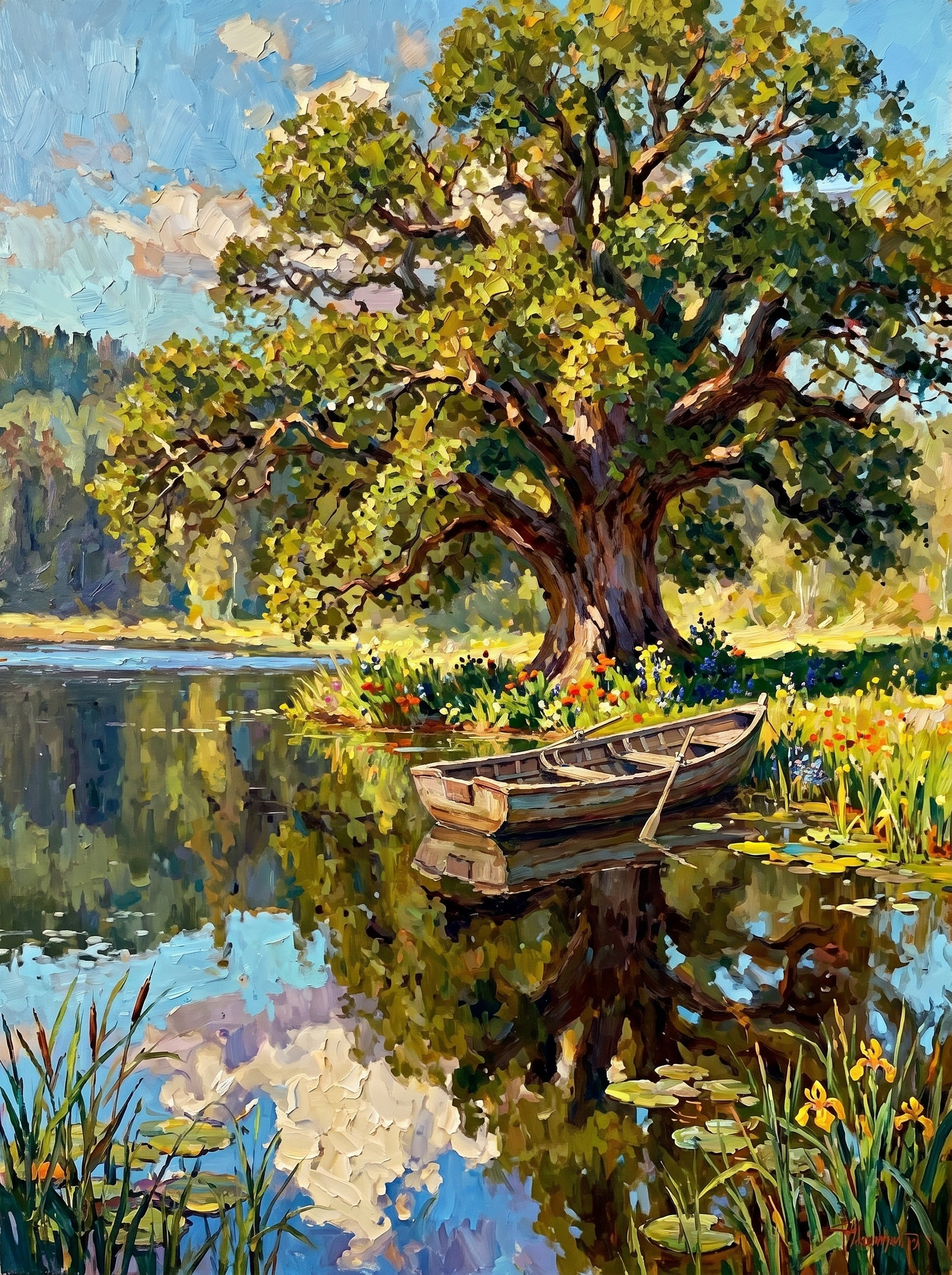 Quiet Lake Retreat (Diamond Painting) Diamond Painting kit