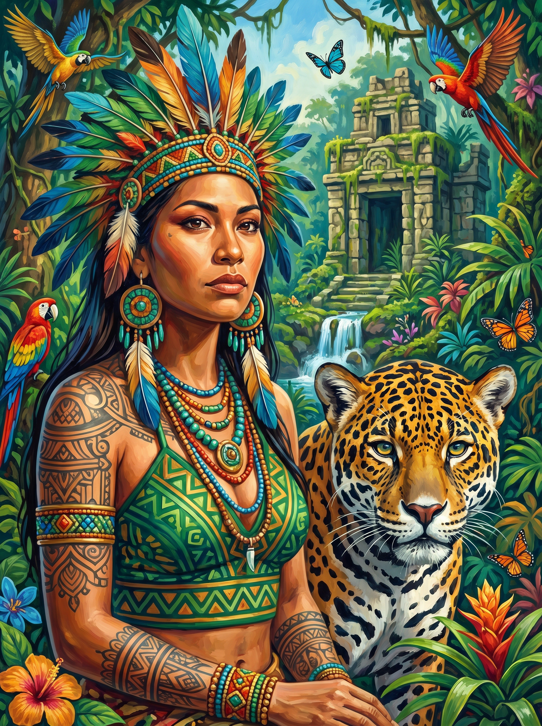 Jungle Guardian Spirit (Diamond Painting) Diamond Painting kit