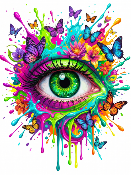 Vivid Mind’s Eye (Diamond Painting) Diamond Painting kit