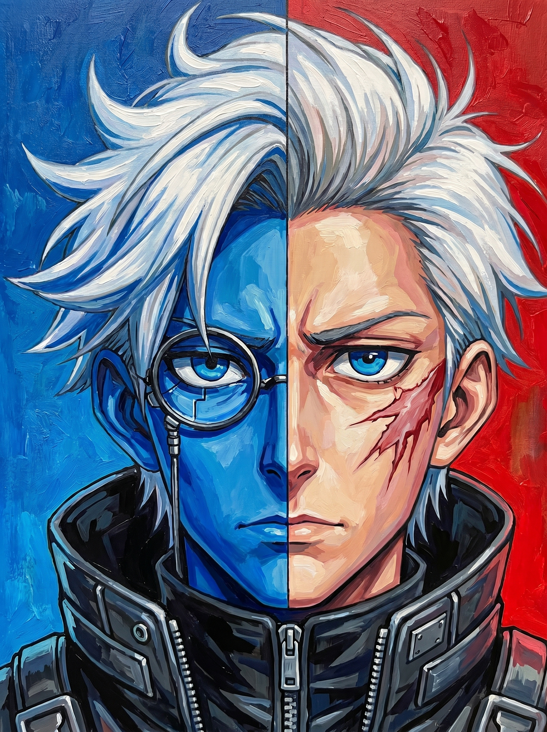 Dual Fate Warrior (Diamond Painting) Diamond Painting kit
