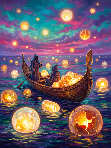 Lantern Sea Voyage (Diamond Painting) Diamond Painting kit