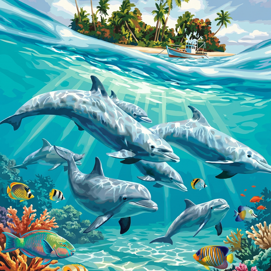 Island Dolphin Paradise