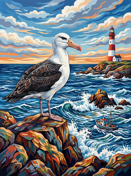 Seaside Sentinel View (Diamond Painting) Diamond Painting kit