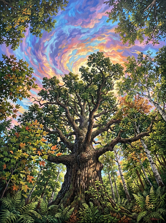 Whispers of the Ancient Oak (Diamond Painting)
