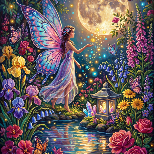 Moonlit Fairy Garden Glow