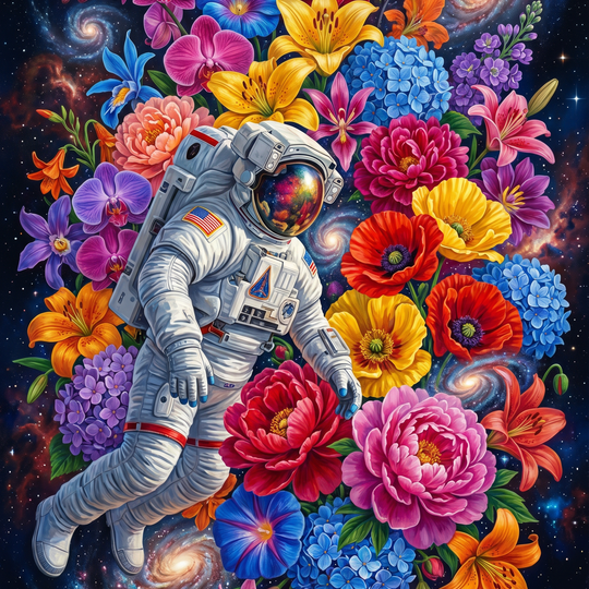 Astronaut Bloom Voyage