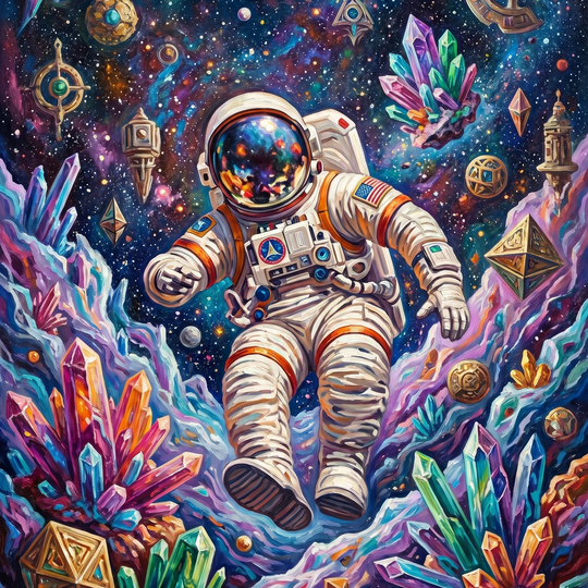 Crystal Galaxy Explorer