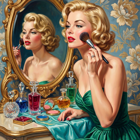 Golden Mirror Beauty Ritual