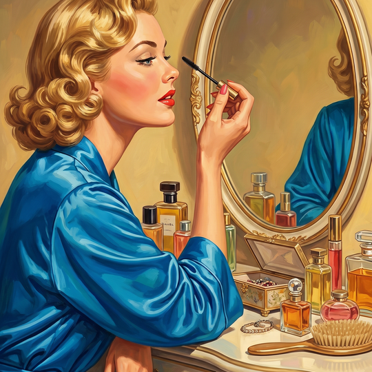 Vintage Beauty Mirror Ritual