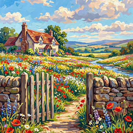 Countryside Garden Pathway