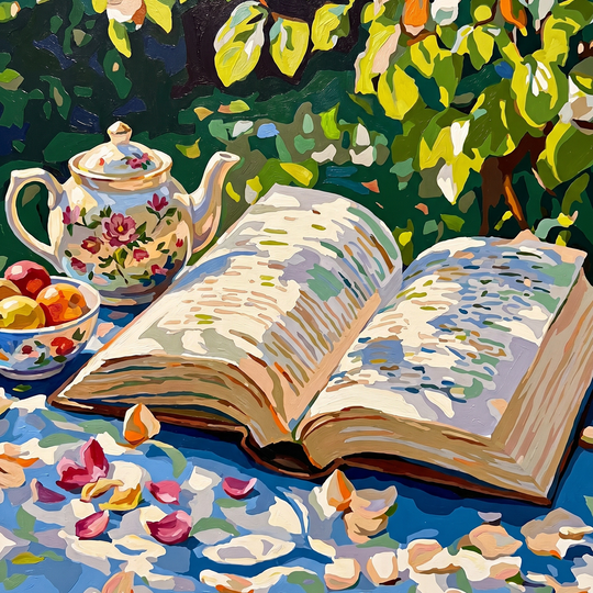 Garden Tea Book Escape