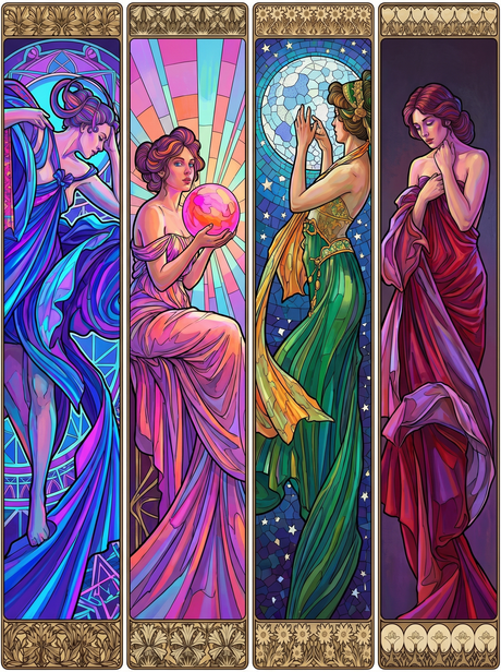 Art Nouveau Muse Panels (Diamond Painting) Diamond Painting kit