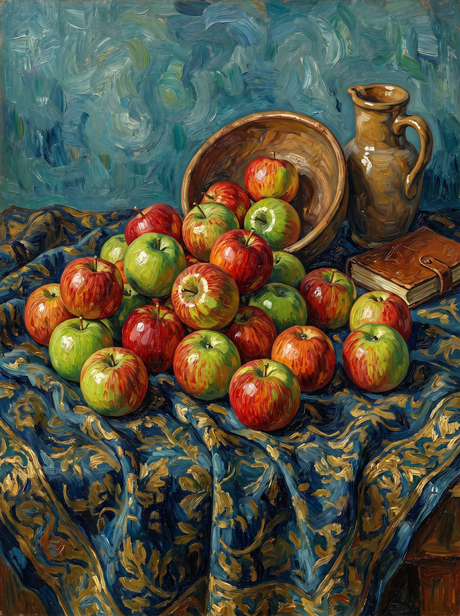 Classic Apple Still Life (Diamond Painting) Diamond Painting kit