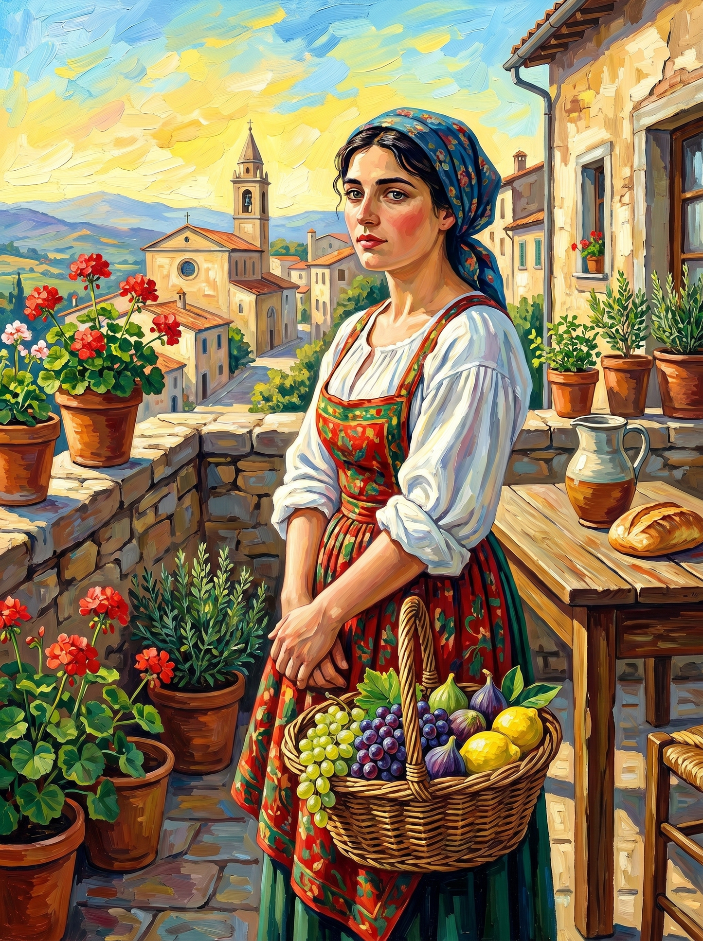 Colorful Coastal Fishing Village (Diamond Painting) Diamond Painting kit