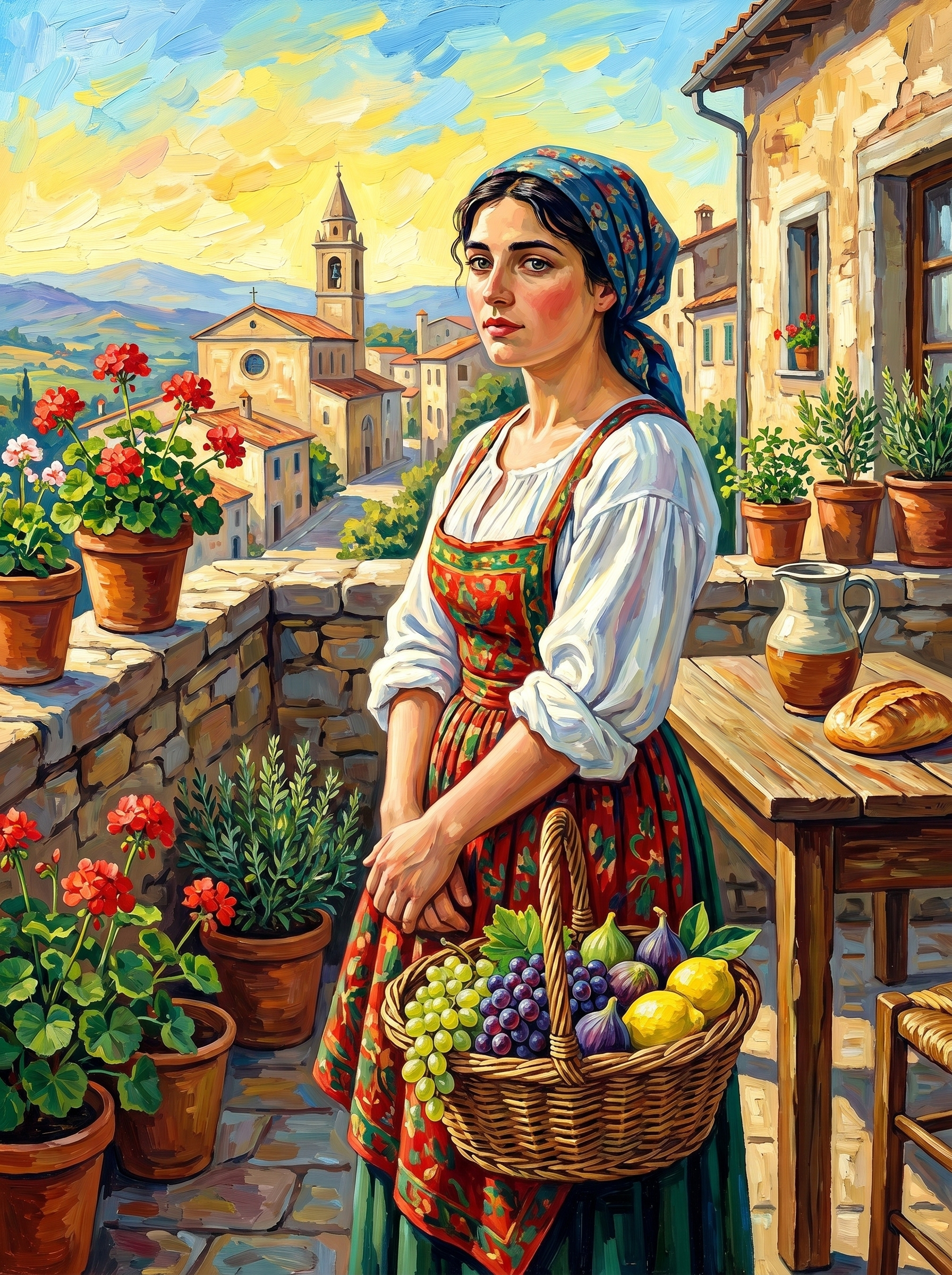 Colorful Coastal Fishing Village (Diamond Painting) Diamond Painting kit