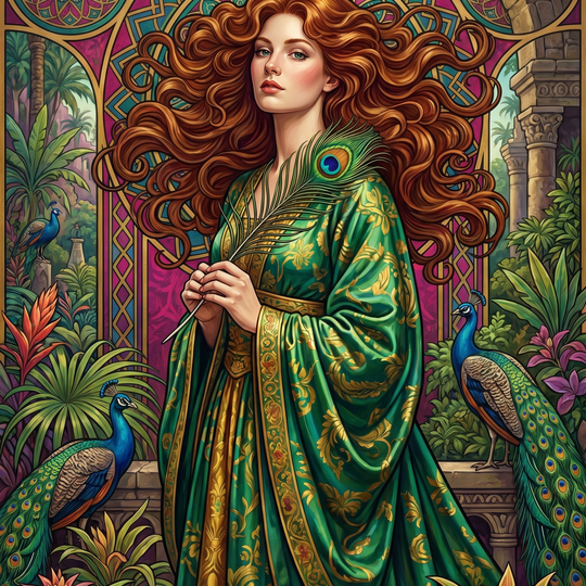 Peacock Garden Muse