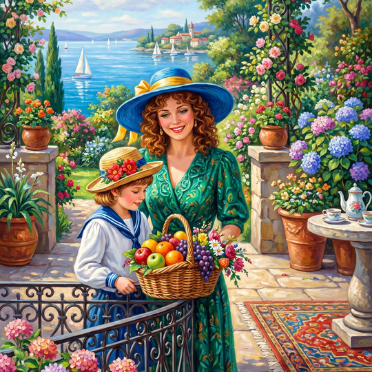 Mediterranean Terrace Picnic