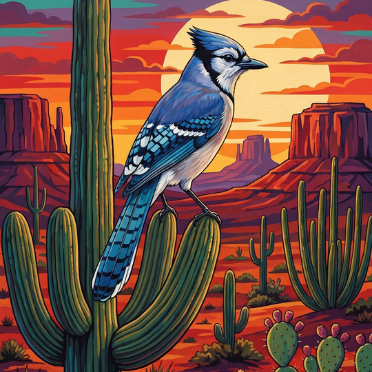 Blue Jay Sunset